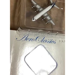 Airplane Model*Aero Classics 1:400 Overseas National L-188 - Miniature Marvels: Airplane Models & Painted Dice