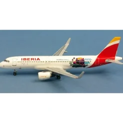 Airplane Model*Aero Classics AC411364 1:400 Iberia A320WL EC-MCS - Miniature Marvels: Airplane Models & Painted Dice