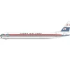 Airplane Model*AeroClassics AC19088 1:200 Japan Air Lines Douglas DC-8-30 JA8001 - Miniature Marvels: Airplane Models & Painted Dice