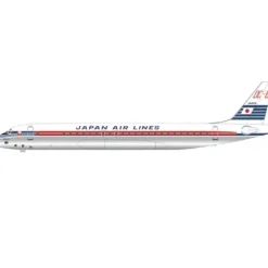 Airplane Model*AeroClassics AC19088 1:200 Japan Air Lines Douglas DC-8-30 JA8001 - Miniature Marvels: Airplane Models & Painted Dice