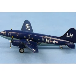 Airplane Model*AeroClassics AC4110010 1:400 US Navy Curtis C-46 Commando #14 - Miniature Marvels: Airplane Models & Painted Dice