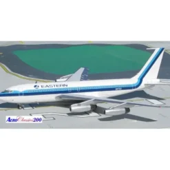 Airplane Model*AeroClassics N8715E 1:200 Eastern Airlines Boeing 720 N8715E - Miniature Marvels: Airplane Models & Painted Dice