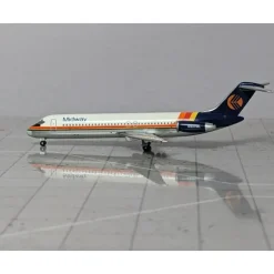 Airplane Model*Aeroclassics Net Model N937ML 1:400 Midway Metrolink DC-9-32 - Miniature Marvels: Airplane Models & Painted Dice