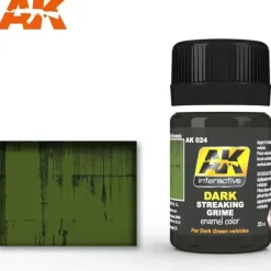 Paint<AFV Series: Dark Streaking Grime LTG AK-024 - Miniature Marvels: Airplane Models & Painted Dice