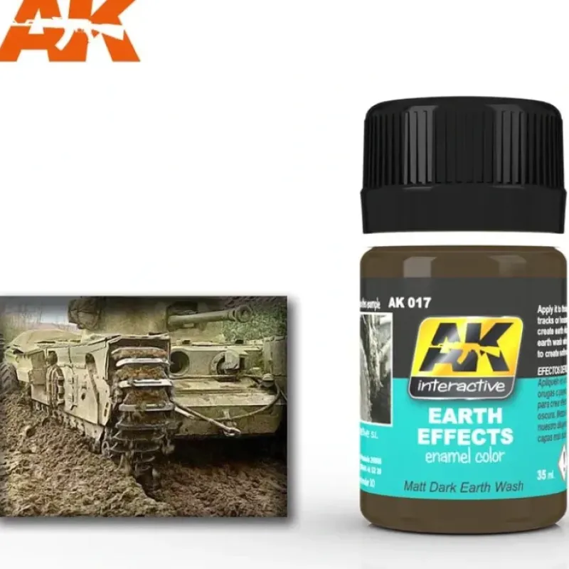 Paint<AFV Series: Earth Effects LTG AK-017 - Miniature Marvels: Airplane Models & Painted Dice