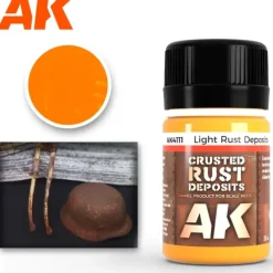 Paint<AFV Series: Light Rust Deposit LTG AK-4111 - Miniature Marvels: Airplane Models & Painted Dice