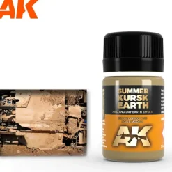 Paint<AFV Series: Summer Kursk Earth Effects LTG AK-080 - Miniature Marvels: Airplane Models & Painted Dice