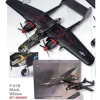 Airplane Model*Air Force 1 AF1-0090EW 1:72 P-61B "Midnight Madness" 548th Night Fighter Squadron - Miniature Marvels: Airplane Models & Painted Dice