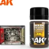 Paint<Air Series: Aircraft Engine Wash LTG AK-2033 - Miniature Marvels: Airplane Models & Painted Dice