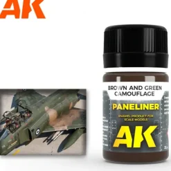 Paint<Air Series: Brown and Green Camouflage 35ml LTG AK-2071 - Miniature Marvels: Airplane Models & Painted Dice