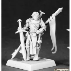 Miniature<Alain, Iconic Cavalier: Pathfinder RPR 60045 - Miniature Marvels: Airplane Models & Painted Dice