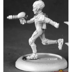 Miniature<Alien Overlord with Pistol: Chronoscope RPR 50172 - Miniature Marvels: Airplane Models & Painted Dice