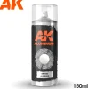 Paint<Aluminum Spray 150ml LTG AK-1022 - Miniature Marvels: Airplane Models & Painted Dice
