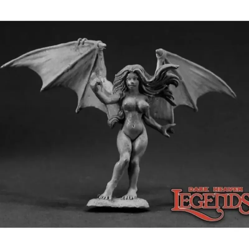 Miniature<Alura, Succubus Temptress: Dark Heaven Legends RPR 03341 - Miniature Marvels: Airplane Models & Painted Dice
