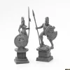 Miniature<Amazon and Spartan Living Statues (Stone): Bones Black RPR 44127 - Miniature Marvels: Airplane Models & Painted Dice