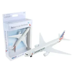Airplane Model*American Airlines Single Plane - Miniature Marvels: Airplane Models & Painted Dice