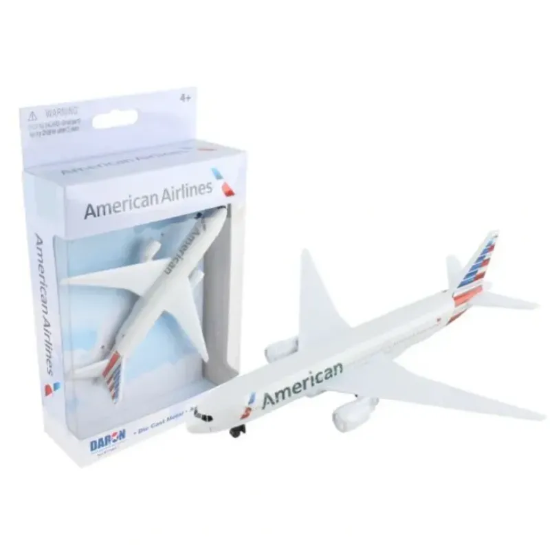 Airplane Model*American Airlines Single Plane - Miniature Marvels: Airplane Models & Painted Dice