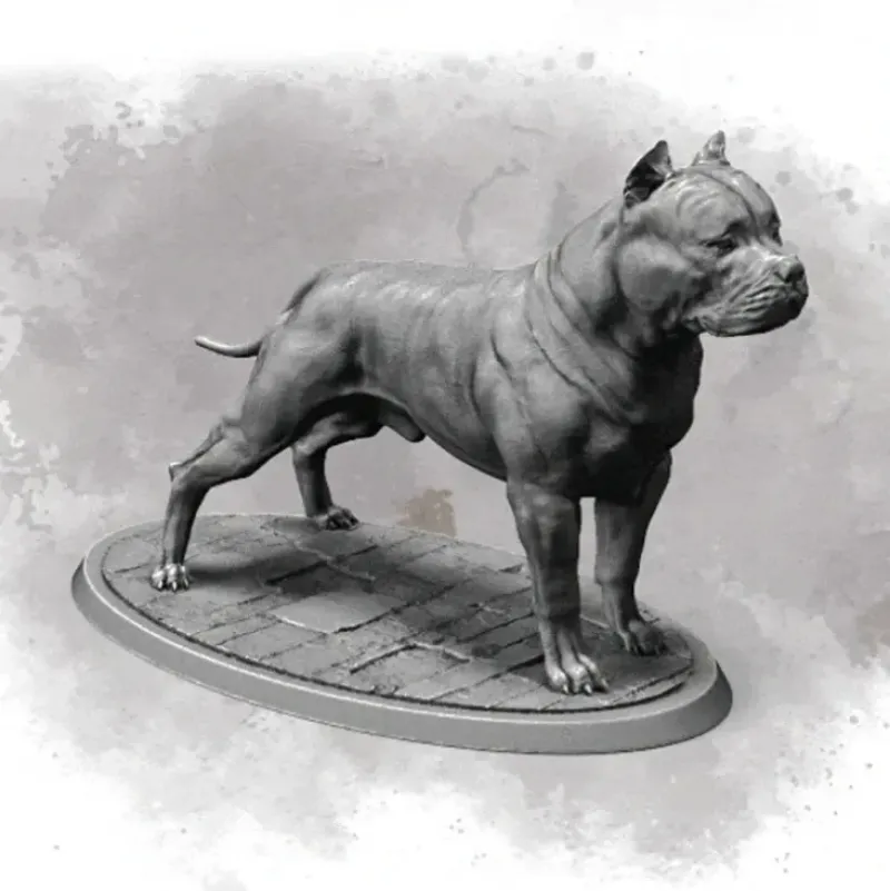 Shop All*American Bull 75mm - Miniature Marvels: Airplane Models & Painted Dice