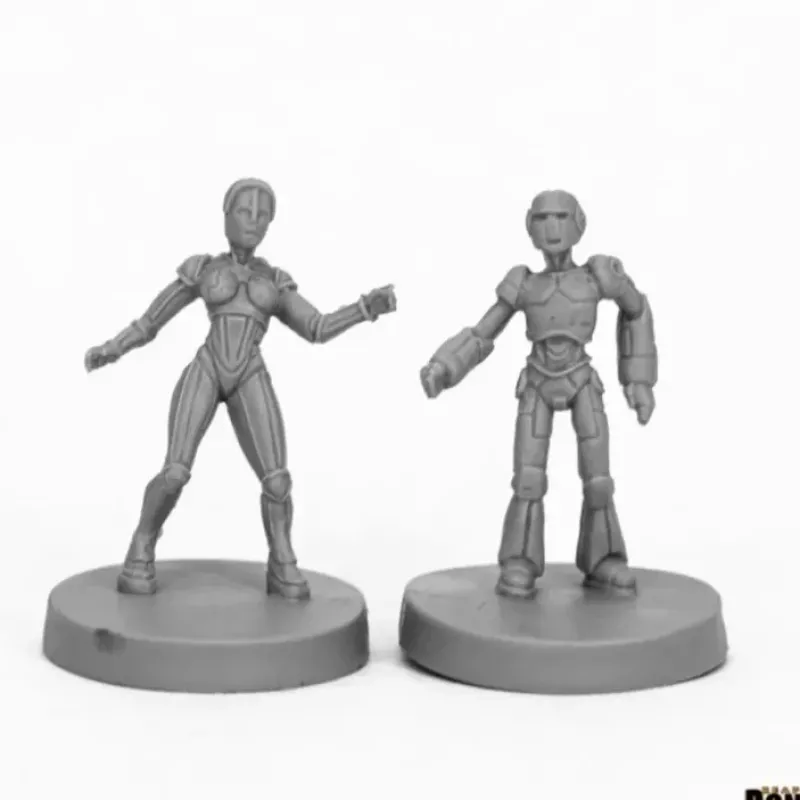 Miniature<Androids (2): Bones Black RPR 49011 - Miniature Marvels: Airplane Models & Painted Dice