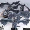Miniature<Angel Justicars - Miniature Marvels: Airplane Models & Painted Dice