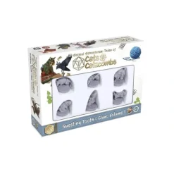 Role-playing Game<Animal Adventures: Cats & Catacombs Questing Tooth & Claw - Volume 1 SFL AACC-001 - Miniature Marvels: Airplane Models & Painted Dice