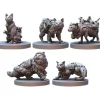 Shop All*Animal Adventures: Secrets of Gullet Cove - Cats of Gullet Cove - Miniature Marvels: Airplane Models & Painted Dice