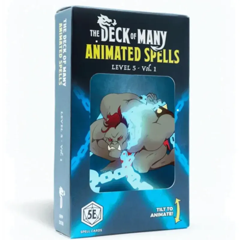 Shop All*Animated Spells (5E): Level 5 - Volume 1 HPP D018 - Miniature Marvels: Airplane Models & Painted Dice