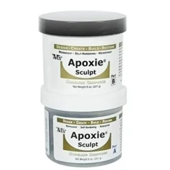 Shop All*Apoxie Sculpt - 2 Part Modeling Compound (A & B) - 1 Pound, Natural - Miniature Marvels: Airplane Models & Painted Dice