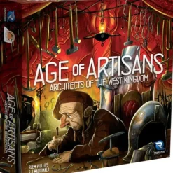 Board Game<Architects of the West Kingdom: Age of Artisans Expansion RGS 02069 - Miniature Marvels: Airplane Models & Painted Dice