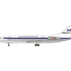 Airplane Model**ARD200 ARD2048 1:200 SAS SE-210 Caravelle III - Miniature Marvels: Airplane Models & Painted Dice