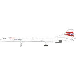 Airplane Model**ARD200 ARDBA19 1:200 British Airways Concorde - Miniature Marvels: Airplane Models & Painted Dice