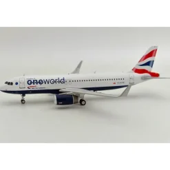 Airplane Model*ARD200 ARDBA86 1:200 BRITISH AIRWAYS Airbus A320 G-EUYR "One World" - Miniature Marvels: Airplane Models & Painted Dice