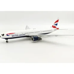 Airplane Model*ARD200 ARDBA85 1:200 British Airways Boeing 777-236/ER G-YMMH "Panda face" - Miniature Marvels: Airplane Models & Painted Dice