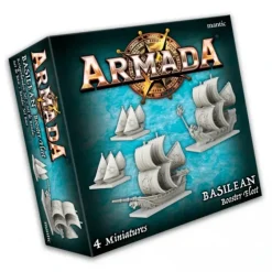 Shop All*Armada: Basilean Booster Fleet MGE MGARB102 - Miniature Marvels: Airplane Models & Painted Dice