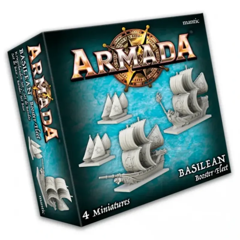 Shop All*Armada: Basilean Booster Fleet MGE MGARB102 - Miniature Marvels: Airplane Models & Painted Dice