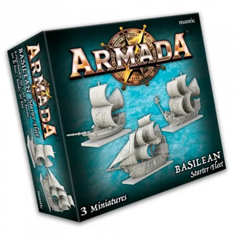 Shop All*Armada: Basilean Starter Fleet MGE MGARB101 - Miniature Marvels: Airplane Models & Painted Dice