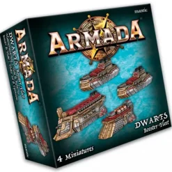 Shop All*Armada: Dwarf Booster Fleet MGE MGARD102 - Miniature Marvels: Airplane Models & Painted Dice