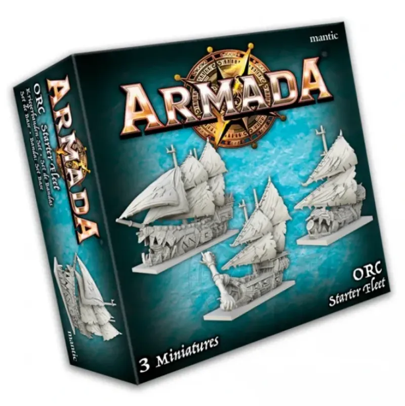 Shop All*Armada: Orc Starter Fleet MGE MGARO101 - Miniature Marvels: Airplane Models & Painted Dice
