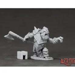 Miniature<Armored Goblin Boss: Dark Heaven Legends RPR 03852 - Miniature Marvels: Airplane Models & Painted Dice