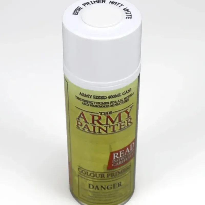 Shop All*Army Paints - Base Primer: Matte White Undercoat - Miniature Marvels: Airplane Models & Painted Dice