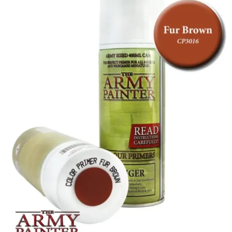 Shop All*Army Paints - Colour Primer Fur Brown - Miniature Marvels: Airplane Models & Painted Dice