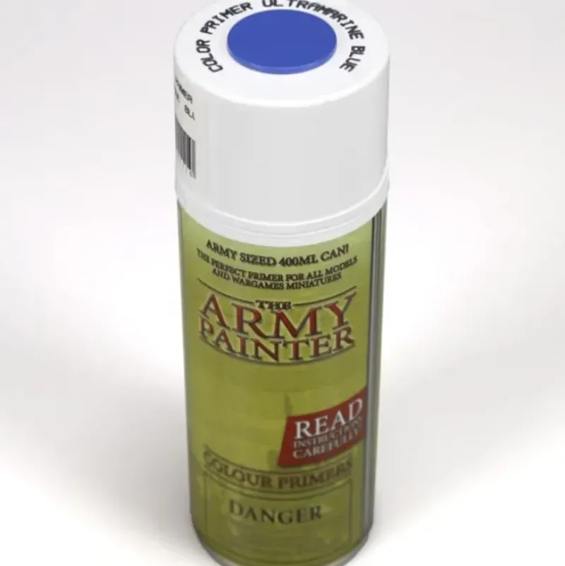 Shop All*Army Paints - Colour Primer: Ultramarine Blue - Miniature Marvels: Airplane Models & Painted Dice