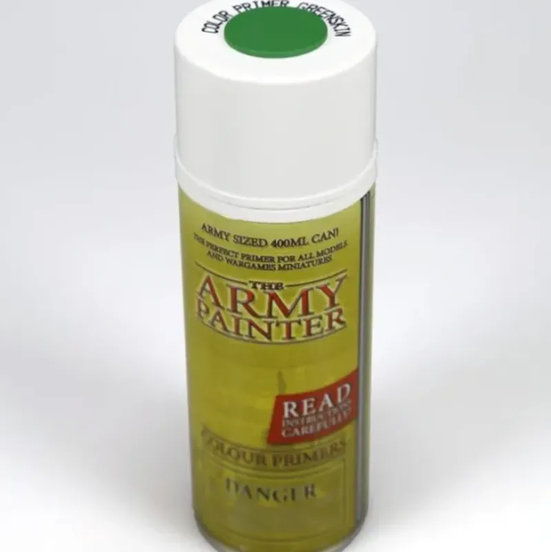 Shop All*Army Paints - Colour Primer: Greenskin - Miniature Marvels: Airplane Models & Painted Dice