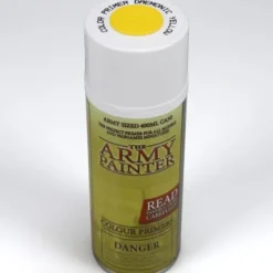 Shop All*Army Paints - Colour Primer: Daemonic Yellow - Miniature Marvels: Airplane Models & Painted Dice