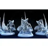 Miniature<Artic Owl Wanderer - Miniature Marvels: Airplane Models & Painted Dice