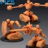 Miniature<Assault Tanks - Miniature Marvels: Airplane Models & Painted Dice