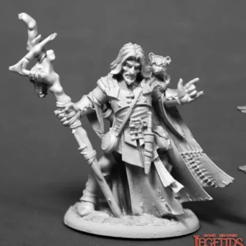 Miniature<Aurelio Endrino, Bonehenge Warlock: Dark Heaven Legends RPR 03843 - Miniature Marvels: Airplane Models & Painted Dice