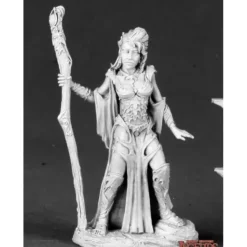 Miniature<Autumn Bronzeleaf, Female Elf Wizard: Dark Heaven Legends RPR 03492 - Miniature Marvels: Airplane Models & Painted Dice
