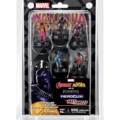 Miniature<Avenger Black Panther and the Illuminati - Fast Forces: Marvel HeroClix WZK 73479 - Miniature Marvels: Airplane Models & Painted Dice