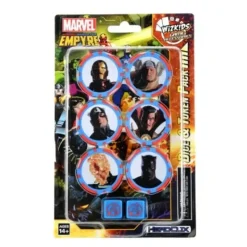 Miniature<Avengers - Fantastic Four Empyre Dice & Token Pack: Marvel HeroClix WZK 84800 - Miniature Marvels: Airplane Models & Painted Dice